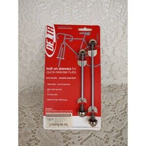 Delta Axle Rodz Locking Skewer Set (Silver) [TD9100]